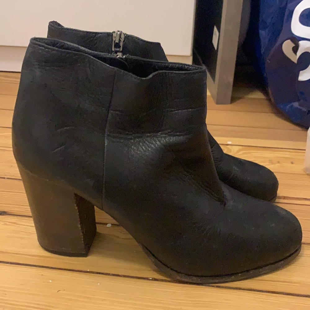 Authentic Prada Leather Boots - image 1